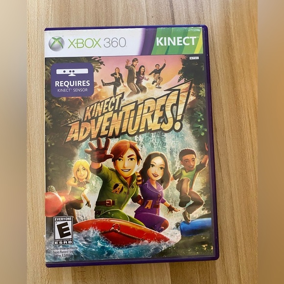 Other - Kinect Adventures Xbox 360 2010 Video Game Disc Manual